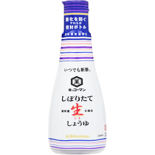 いつでも新鮮しぼりたて生醤油