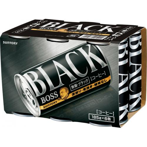 ボス無糖ブラック６缶Ｐ