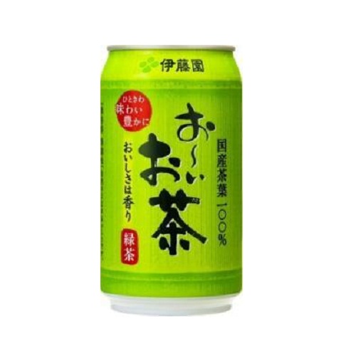 おーいお茶緑茶　缶