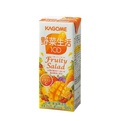 野菜生活１００　マンゴーサラダ　紙
