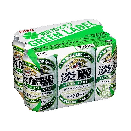 淡麗グリーンラベル　６缶パック