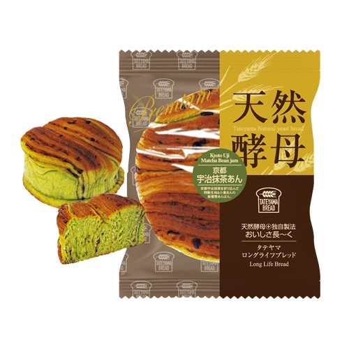 天然酵母プレミアム京都宇治抹茶あん 混載10C/S