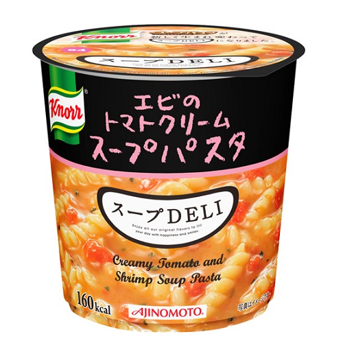 味の素 ｸﾉｰﾙｴﾋﾞ の ﾄﾏﾄｸﾘｰﾑﾊﾟｽﾀ