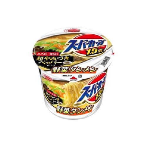 スーパーカップ　野菜タンメン　やみつきペッパー