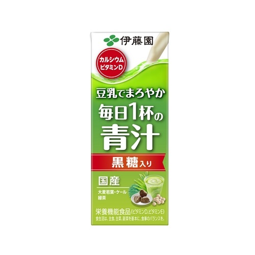 豆乳でまろやか 毎日1杯の青汁　有糖