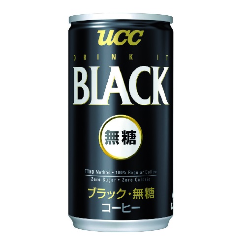ブラック無糖　缶