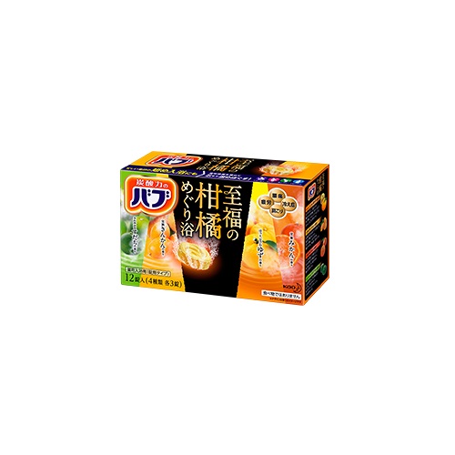 バブ　至福の柑橘めぐり浴12錠入