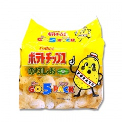 ポテトチップス　のりしお　ゴー5パック