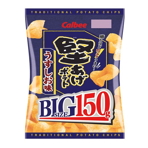 堅あげポテトＢＩＧうすしお味