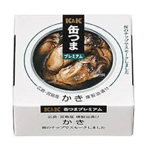 缶つま　広島かき　燻製油漬け