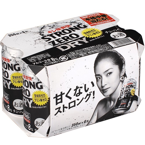 -１９６°Ｃストロングゼロ　ＤＲＹ　６缶Ｐ