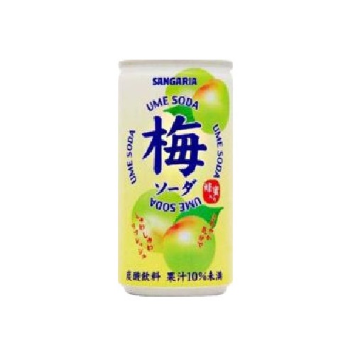梅ソーダ　缶