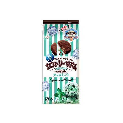 夏カントリーマアム　チョコミント