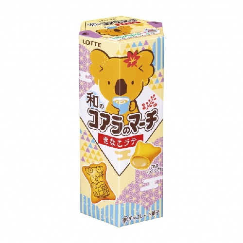 和のコアラのマーチきなこラテ