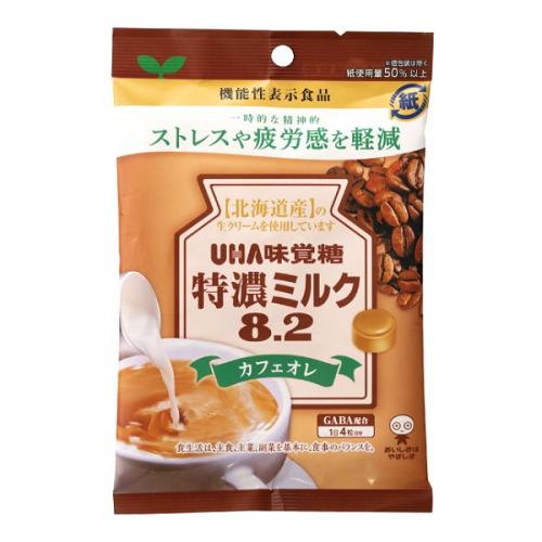 味覚糖２６０特濃ミルク8.2カフェオレ