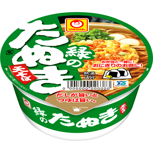 緑のまめたぬき