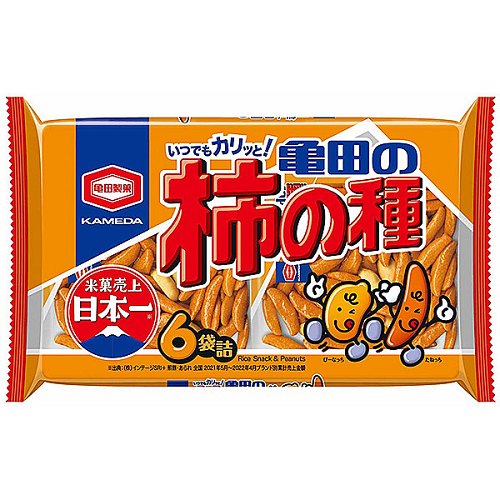 亀田の柿の種　６袋詰