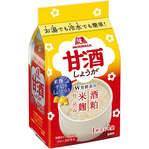 森永380 甘酒しょうが（４袋入）