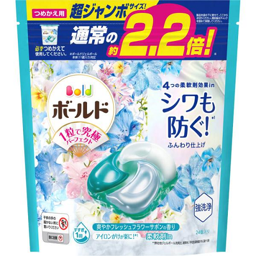 ﾎﾞｰﾙﾄﾞｼﾞｪﾙﾎﾞｰﾙ4IN1ﾌﾚｯｼｭﾌﾗﾜｰｻﾎﾞﾝ詰替