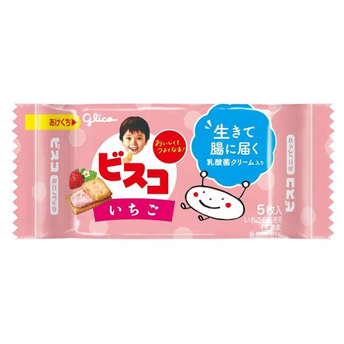 ビスコミニパック（いちご）