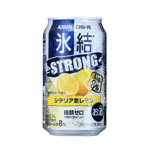 氷結　ＳＴＲＯＮＧ　シチリア産レモン　バラ