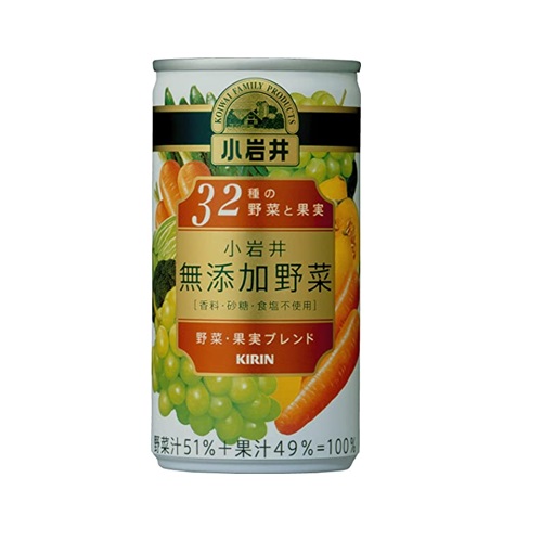 小岩井無添加野菜　３２種の野菜と果実　缶