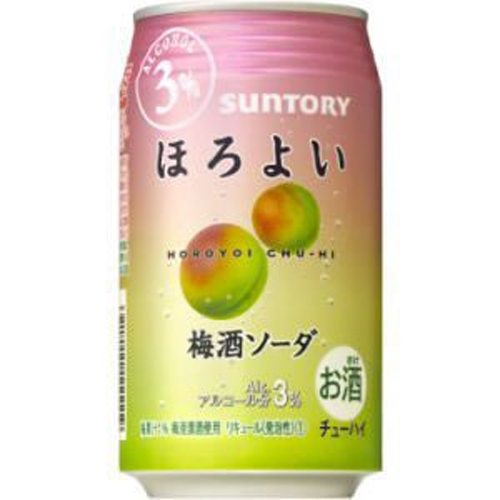 ほろよい　梅酒ソーダ　バラ