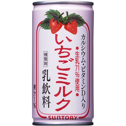 いちごミルク　缶