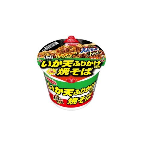 新いか天ふりかけ焼きそば
