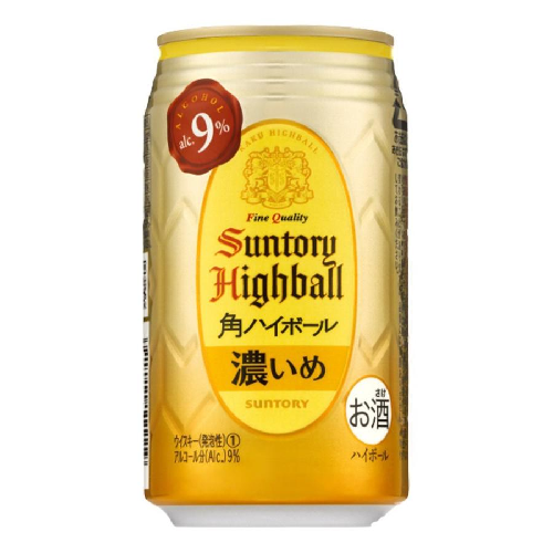 角ハイボール　缶　濃いめ